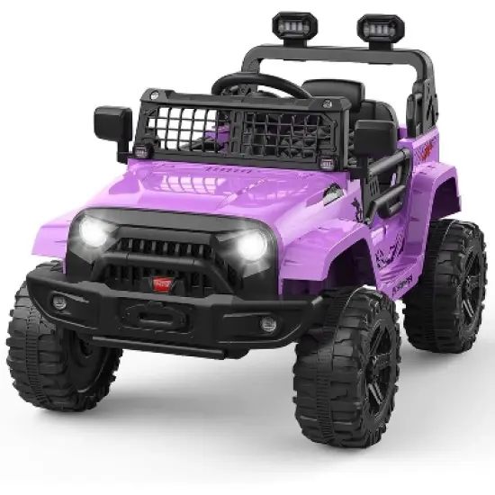 12V Kids Ride-On Truck Car, Electric Off-Road Vehicle with Parent Remote Control, 3 Speed, ASTM Certified Battery Powered Toy for Toddlers image {13}