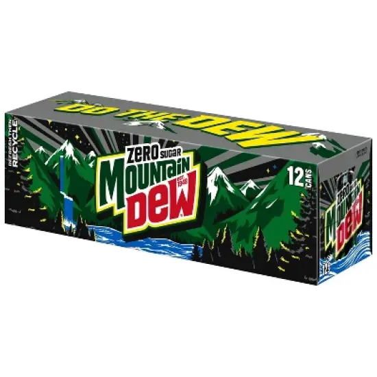 Mountain Dew Zero Sugar - 12pk/12 fl oz Cans image {6}