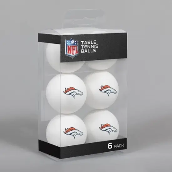 NFL Denver Broncos Table Tennis Balls - 36pk image {1}