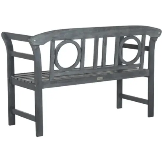 Moorpark 2 Seat Bench - Outdoor - Safavieh image {3}