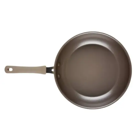 Rachel Ray Cook and Create 12.5" Aluminum Non-Stick Skillet Almond image {3}