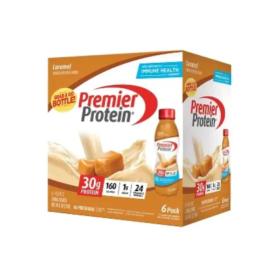 Premier Protein Nutritional Shake - Caramel - 11.5 fl oz/6ct image {3}