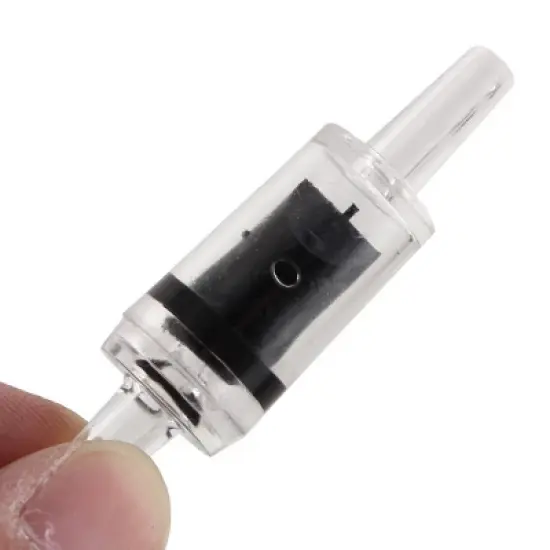 Unique Bargains Aquarium Co2 System Air Pump 4mm Pipe One Way Non-Return Check Valve 10 Pcs image {2}