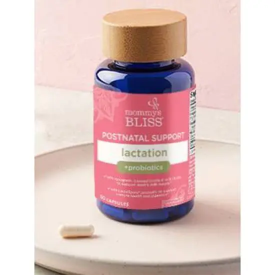 Mommy's Bliss Lactation with Probiotic Capsules - 60ct image {2}