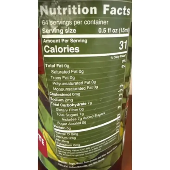 Trader Vic's Pomegranate Grenadine Syrup for Cocktail Mixes, Mocktails, & Drinks 32 Fl. Oz. / 946 Ml. image {5}