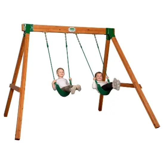 Backyard Discovery Heavy Duty Durango Swing Set image {1}