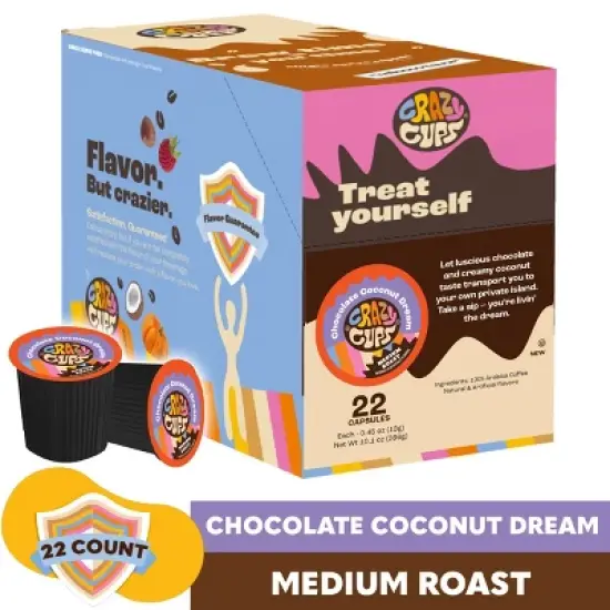Chocolate Coconut Dream Flavored Coffee Pods image {2}
