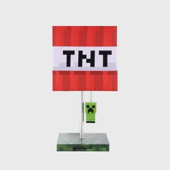 Minecraft TNT Table Lamp (Includes LED Light Bulb) image {1}
