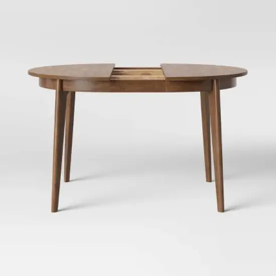 Astrid Mid-Century Round Extendable Dining Table - Threshold&trade; image {3}