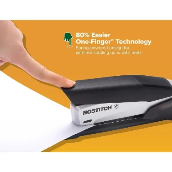 Bostitch InPower Spring-Powered Premium Desktop Stapler 28-Sheet 806552 image {1}