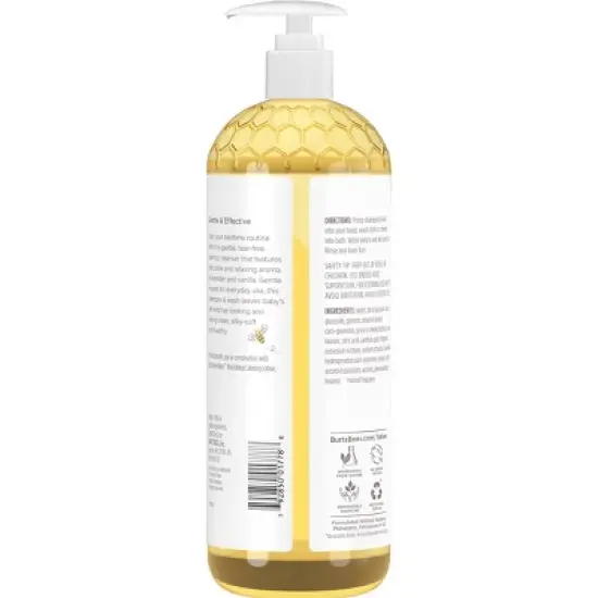 Burt's Bees Baby Shampoo & Wash, Calming - 21oz image {1}