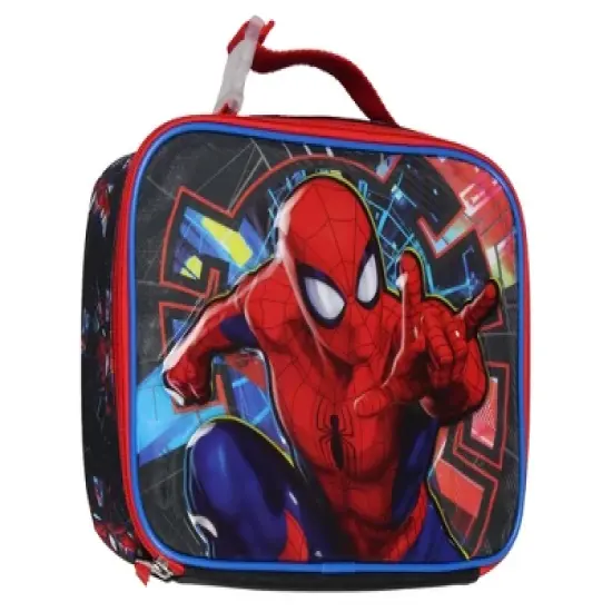 Marvel Comics Spider-Man Lunch Box insulated Superhero Lunch Bag Tote image {5}