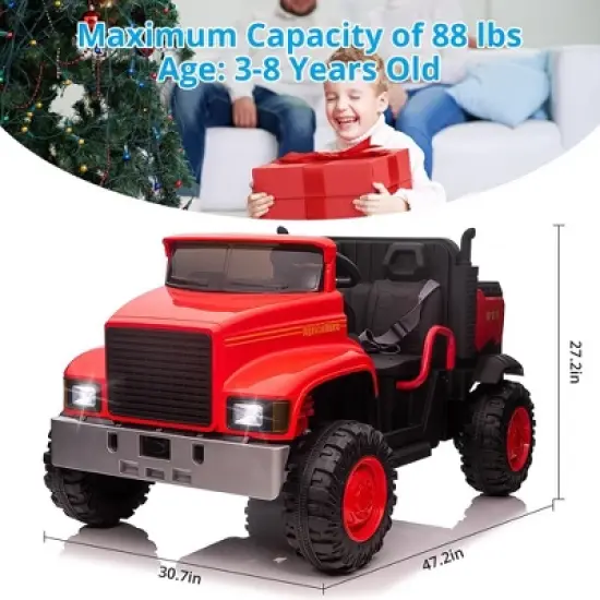Ride On Truck for Kids 24V Ride On Car with Remote Control image {5}