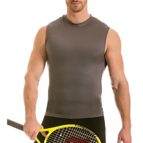 Insta Slim Activewear Basic Compression T-Shirt Sleeveless MA2018 image {5}