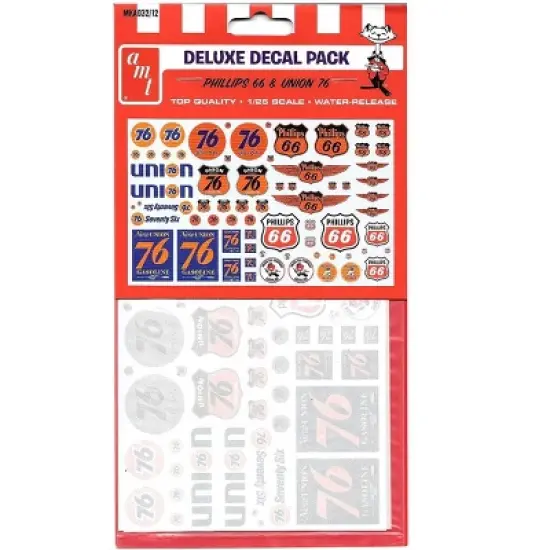 "Phillips 66" and "Union 76" Trucking Decals for 1/25 Scale Models by AMT image {1}