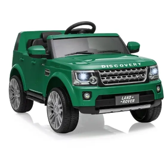 Licensed Land Rover Ride on Car, 12V 4.5MPH Ride on Toys for Toddler 3-8, Kids Electric Car with Parent Remote Control, Music Player, MP3, LED Lights image {8}