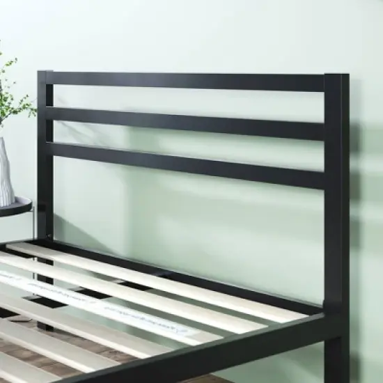 14" Mia Modern Studio Platform 1500H Metal Bed Frame - Zinus image {2}