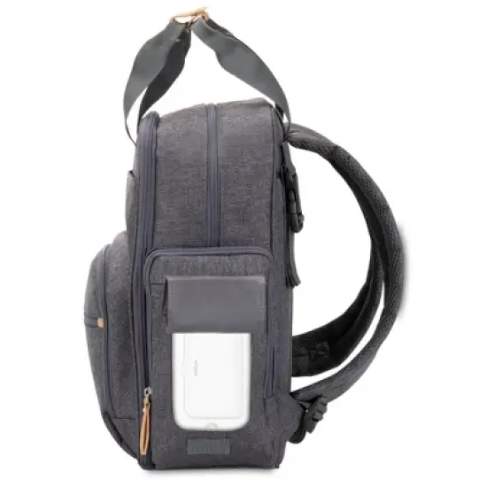 Eddie Bauer Canyon Summit Convertible Diaper Bag Backpack - Gray image {6}