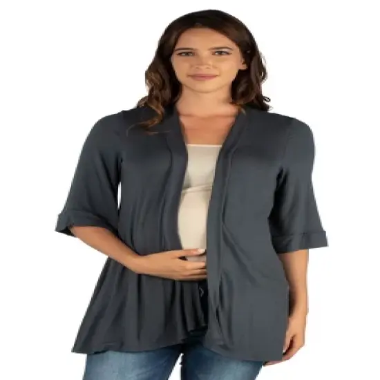 Elbow Length Maternity Cardigan image {6}