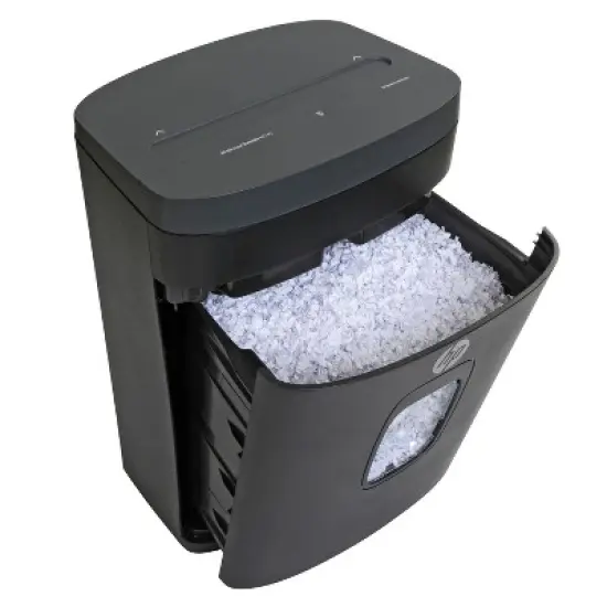 HP Inc. HP-MC145 14-Sheet Microcut Shredder in Gray image {2}