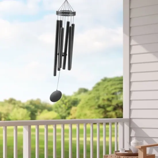 VEVOR Wind Chimes for Outside, 58 in, Deep Tone Wind Chimes with 6 Tubes, Unique Large Memorial Wind Chimes for Anniversary, Amazing Outdoor Decor image {1}
