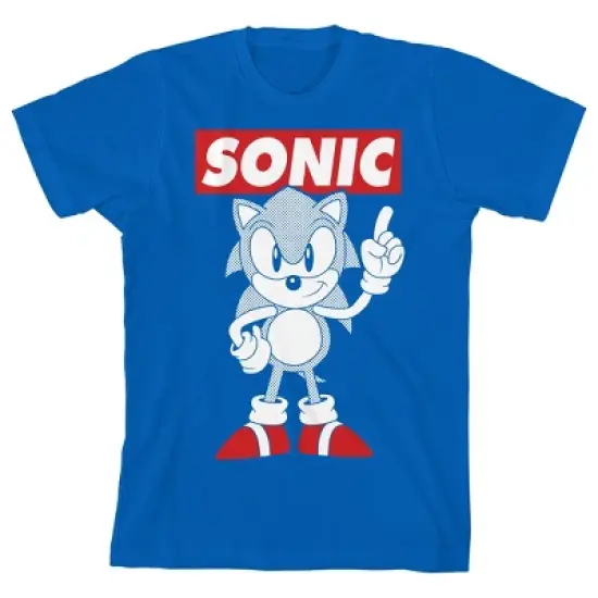 Sonic The Hedgehog Classic Boys T-shirt image {1}
