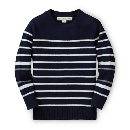 Hope & Henry Boys' Crew Neck Sweater, Infant image {8}