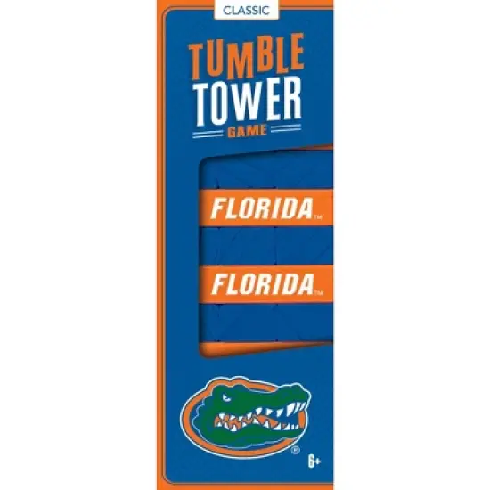 MasterPieces Real Wood Block Tumble Towers - NCAA Florida Gators image {1}