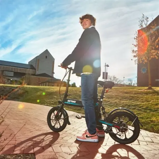 GOTRAX EBE1 16'' Step Over Electric Bike - Black image {4}