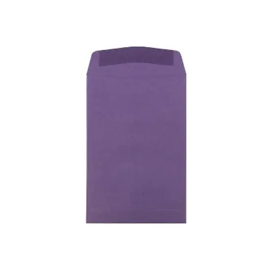 JAM Paper 6 x 9 Open End Catalog Envelopes Dark Purple Bulk 250/Box (1287033F) image {1}