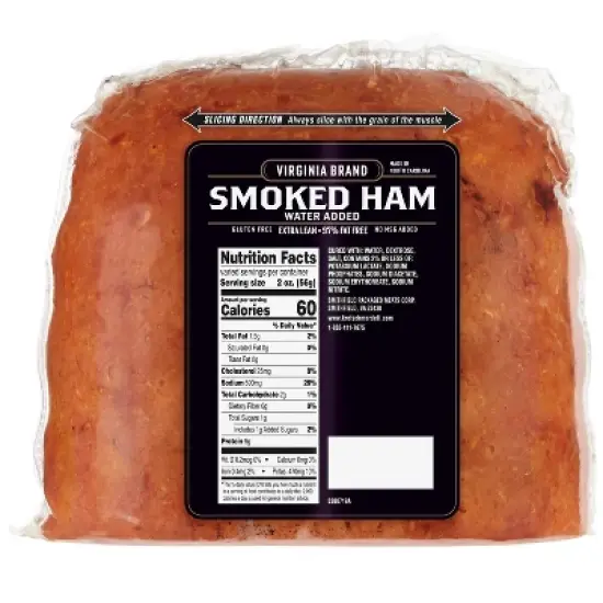 Kretschmar Half Virginia Smoked Ham - price per lb image {1}