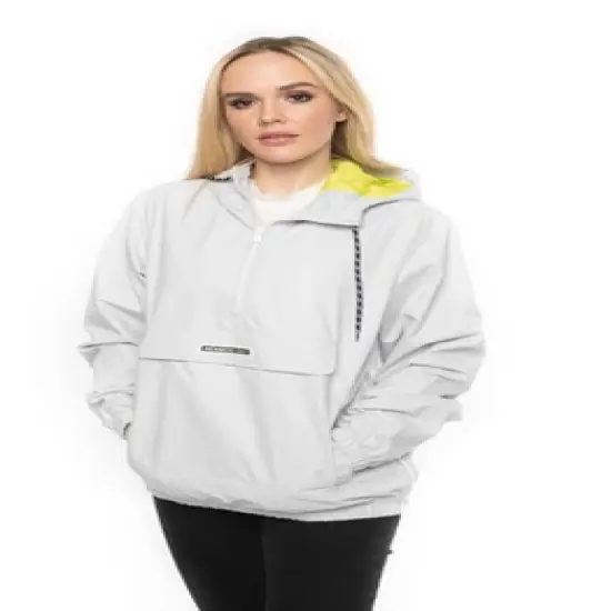 Members Only Women's Solid Popover Oversized Jacket image {6}