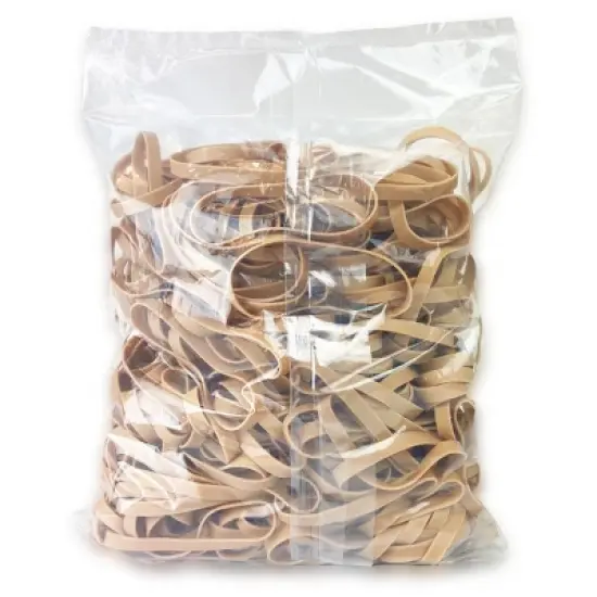 300ct Rubber Bands Size 64 3-1/2'' x1/4'' Tan - up&up&trade; image {1}
