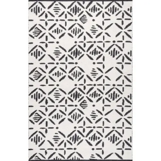 nuLOOM Kirsten Hand Loomed Global Wool Area Rug image {7}