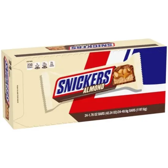 Snickers Almond Bar - 48oz/24ct image {2}