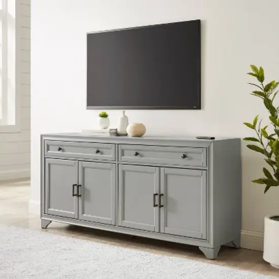 Tara Sideboard Distressed Gray - Crosley image {4}