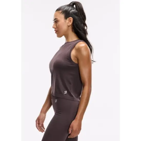 Peloton Women's Seamless Muscle Tank, Raisin image {1}