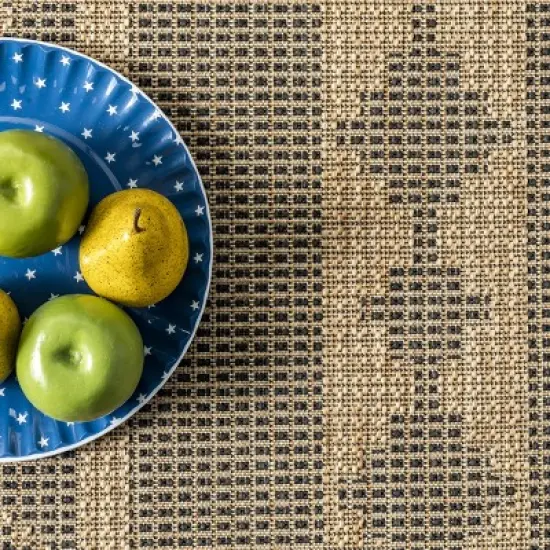 nuLOOM Zina Banded Indoor/Outdoor Patio Area Rug image {5}