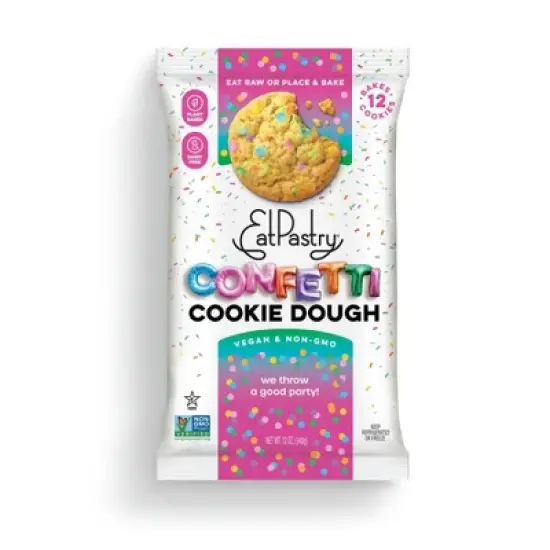 EatPastry Confetti Cookie Dough - 12oz image {2}