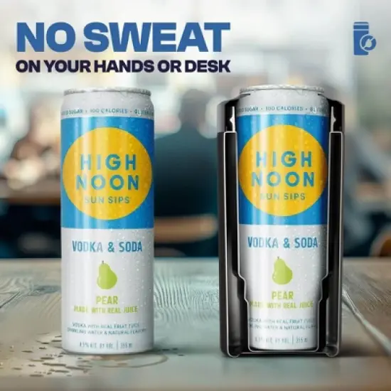 FrostBuddy Universal Buddy Insulated Can Cooler | Fits 12oz Cans, Slim Cans & Bottles | Stainless Steel Drink Holder image {12}