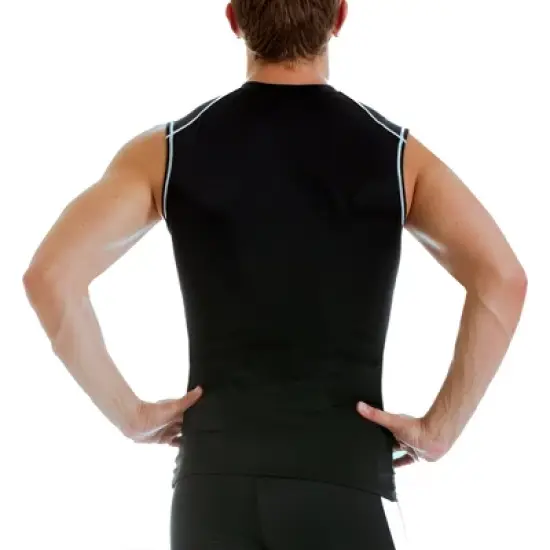 Insta Slim Activewear Compression Contrast Stitching V-neck MA0013 image {2}