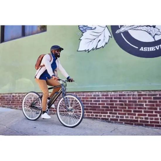 Huffy Montview Step Over Electric Bike - Black image {8}