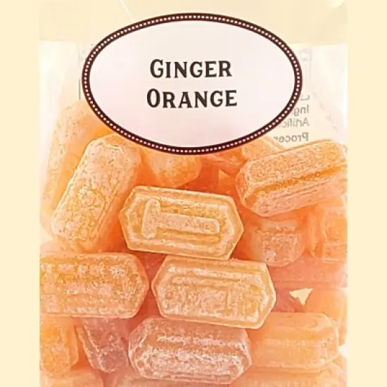 Hermann the German Ginger Orange Bavarian Hard Candy 5.29 oz. / 150 g (Pack of 2) image {3}