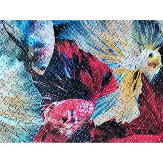 Tactic Fighting Fish Jigsaw Puzzle - 1000pc image {1}