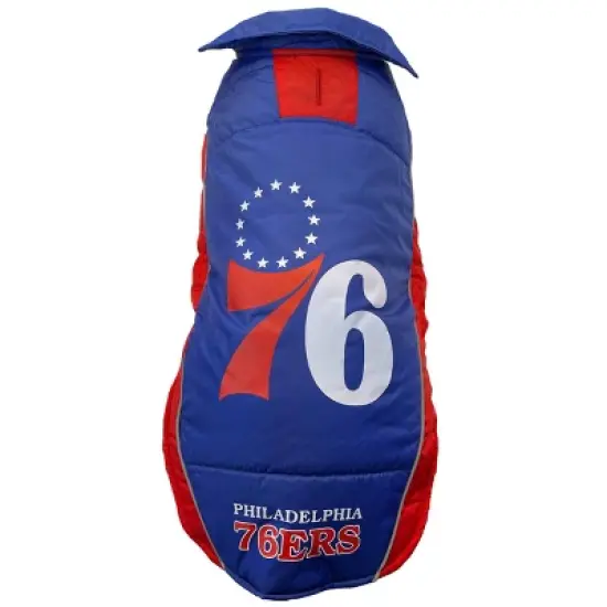 NBA Philadelphia 76ers Pets Puffer Vest image {3}