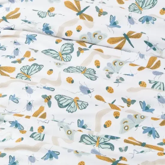 Insect Print Cotton Kids' Sheet Set - Pillowfort&trade; image {3}