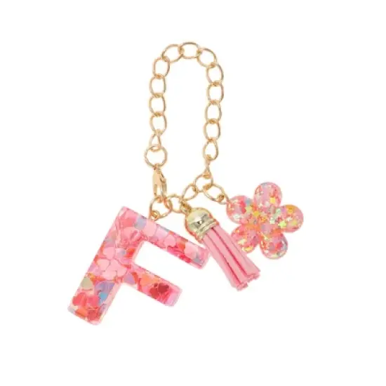 Unique Bargains Flower Letter Water Cup Pendant 1 Pc image {10}