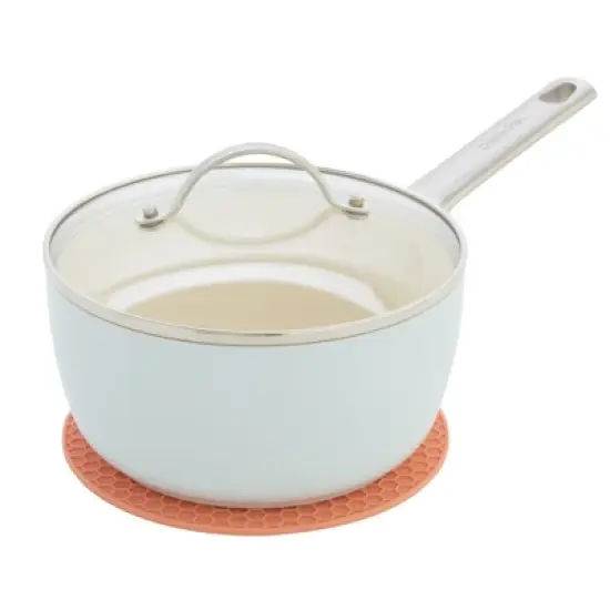 Juvale 6 Pack Silicone Trivets for Hot Pots and Pans, Round Heat Resistant Mat Pad for Kitchen Countertop, 3 Colors, 7 Inches image {4}