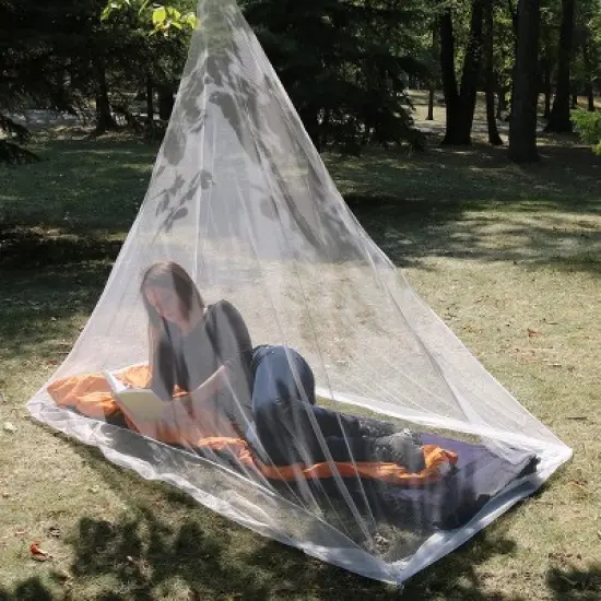 Coghlan's Hikers Mosquito Net 79" x 83", Single Point Suspension System, Camping image {1}