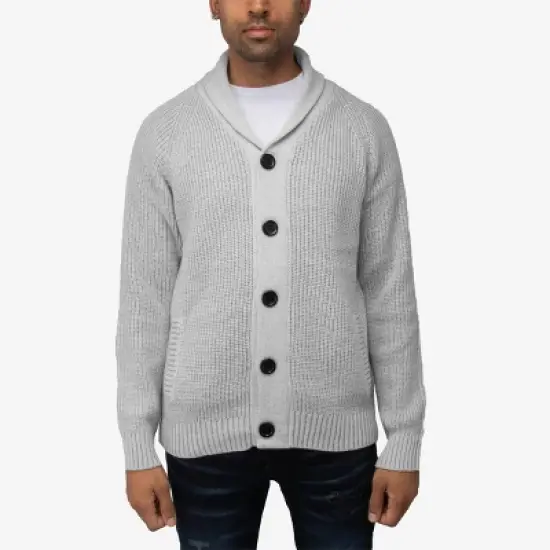 X RAY Men's Shawl Collar Cardigan image {9}